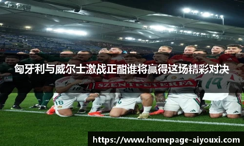 匈牙利与威尔士激战正酣谁将赢得这场精彩对决