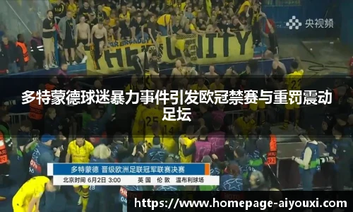 多特蒙德球迷暴力事件引发欧冠禁赛与重罚震动足坛